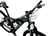 VENZO FRIDA R29 NEGRA/TURQUESA - TopBike Store