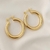 Brinco Argola Banhado a Oro 18k - comprar online