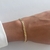 Pulseira Italiana Banhada a Ouro 18k na internet