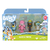 Bluey Set Muñecos Articulados X 4 + Accesorios