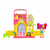 Pin Y Pon Casita Rainbow/flower House Con Muñeca Accesorios