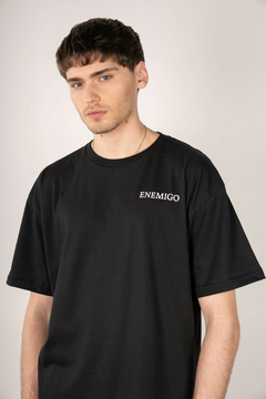 REMERA "ENEMIGO - OWNER'S CLUB" - Black Noir - tienda online