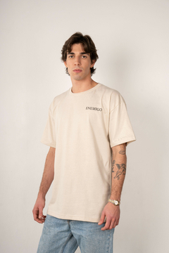 REMERA "ENEMIGO - OWNER'S CLUB" - Toasted Beige