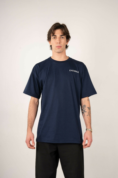 REMERA "ENEMIGO - OWNER'S CLUB" - Steel Blue