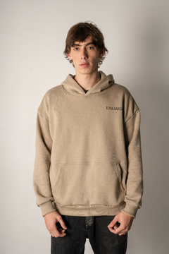 Hoodie "Enemigo - Owner's Club" - Toasted Beige - comprar online