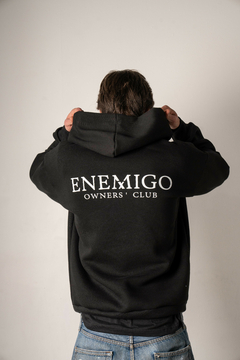 Hoodie "Enemigo - Owner's Club" - Black Noir - comprar online