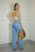 Calça Jeans Feminina Wide Leg na internet