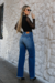 Calça Jeans Wide Leg na internet