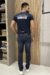 Calça Jeans Masculina Modelagem Regular Slim na internet