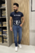 Calça Jeans Masculina Modelagem Slim