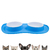 Comedor Pote Para Ração Agua Tigela Duplo Cachorro Gato Silicone - comprar online