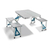 Mesa Plegable Armable 4puestos Camping - comprar online