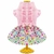 Vestido Canelado Rosa (9REXWL2YC) - Pet Styles