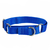 Coleira Belga 54005azul Enforcador Nylon M - 1 Un. Cor: Azul 54005