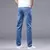 CALÇA JEANS RETA MASCULINA, JEANS CASUAL, ALGODÃO DENIM, ALTA ELASTICIDADE, CALÇA DE TRABALHO - Lica Store