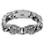 PULSEIRA DE LEOPARDO PRATA S925