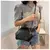 BOLSA VINTAGE SHELL LOCK BAG PARA MULHERES - COURO PU