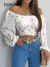 BLUSA ESTAMPADA FORA DO OMBRO - loja online