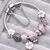 PULSEIRA PANDORA 3 CORES PRATA ESTERLINA 925 - Lica Store