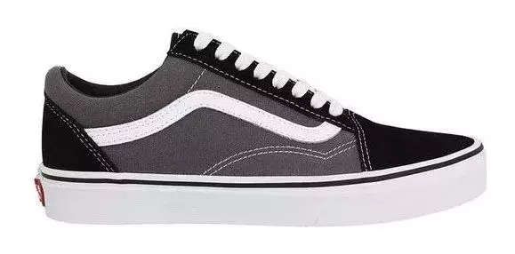 Tenis vans grises de hombre top