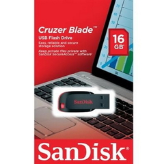 Pen Drive 16GB Cruzer Blade Sandisk USB 2.0