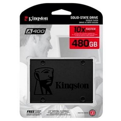 SSD 480GB A400 Kingston 2.5" Sata 3