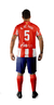 ATLETICO MADRID 5 DE PAUL ADULTOS - CAMISETA FUTBOL KAPHO - comprar online