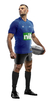 BLUES MAORI AZUL ADULTOS - CAMISETA RUGBY KAPHO - KAPHO DEPORTES MAYORISTA