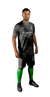 BORUSSIA MÖNCHENGLADBACH BLACK NIÑOS - CAMISETA FUTBOL KAPHO