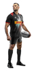 HARLEQUINES BLACK ADULTOS - CAMISETA RUGBY KAPHO - tienda online