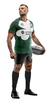 LONDON IRISH TREBOL ADULTOS - CAMISETA RUGBY KAPHO - KAPHO DEPORTES MAYORISTA