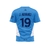 MAN CITY HOME 19 ALVAREZ NIÑOS - CAMISETA FUTBOL KAPHO - tienda online