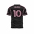 INTER MIAMI 10 MESSI NEGRA NIÑOS - CAMISETA FUTBOL KAPHO - tienda online