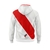 RIVER PLATE BCO ADULTOS - BUZO CANGURO FUTBOL KAPHO - comprar online