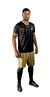 SANTOS O REY PELE 10 NEGRO ADULTOS - CAMISETA FUTBOL KAPHO