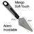 Espatula Triangular Dentada con Mango de Goma - comprar online