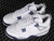 Nike Air Jordan 4 Retro "Midnight Navy" (DH6927-140) WHITE/MIDNIGHT NAVY/LIGHT SMOKE GREY-FIRE RED