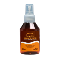 Aceite bronceador iodado de zanahoria y coco con fps leve 100cc