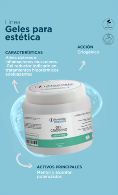 Gel criogeno extra frio 250cc