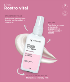 Retinol rostro y cuello 60cc