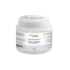 Crema base corporal con aceites de lavanda 250cc