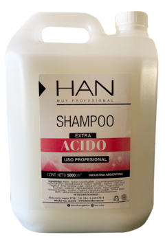 Shampoo extra acido x 5lts