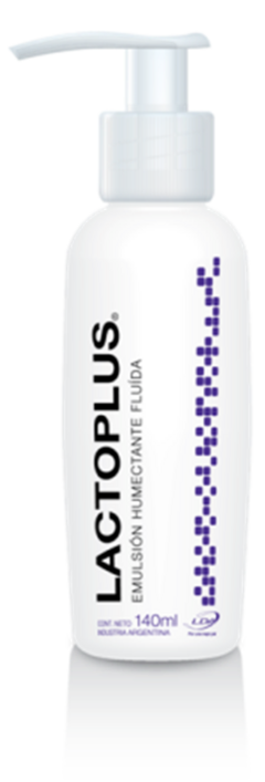 Lactoplus emulsión humectante fluída 140ml.