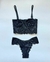 Conjunto Lingerie Renda Roma Preto