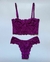 Conjunto Lingerie Renda Roma Magenta