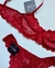 Conjunto Lingerie Renda Paris Vermelho - comprar online