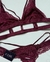 Conjunto Lingerie Renda Cairo Bordô na internet