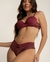 Conjunto Lingerie Renda Veneza Bordo - comprar online