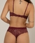 Conjunto Lingerie Renda Veneza Bordo na internet