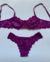 Conjunto Lingerie Renda Paris Magenta na internet